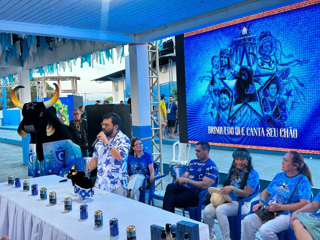 Boi Caprichoso apresenta tema sobre ancestralidade para Parintins 2023