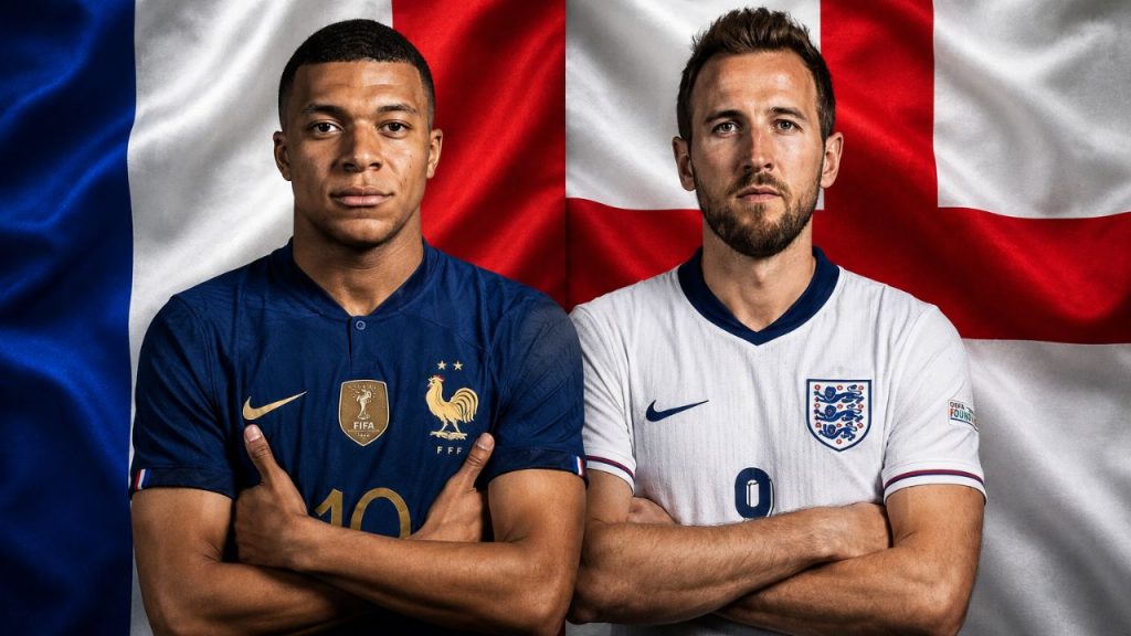 França e Inglaterra disputam terceiro lugar da Copa do Mundo neste sábado