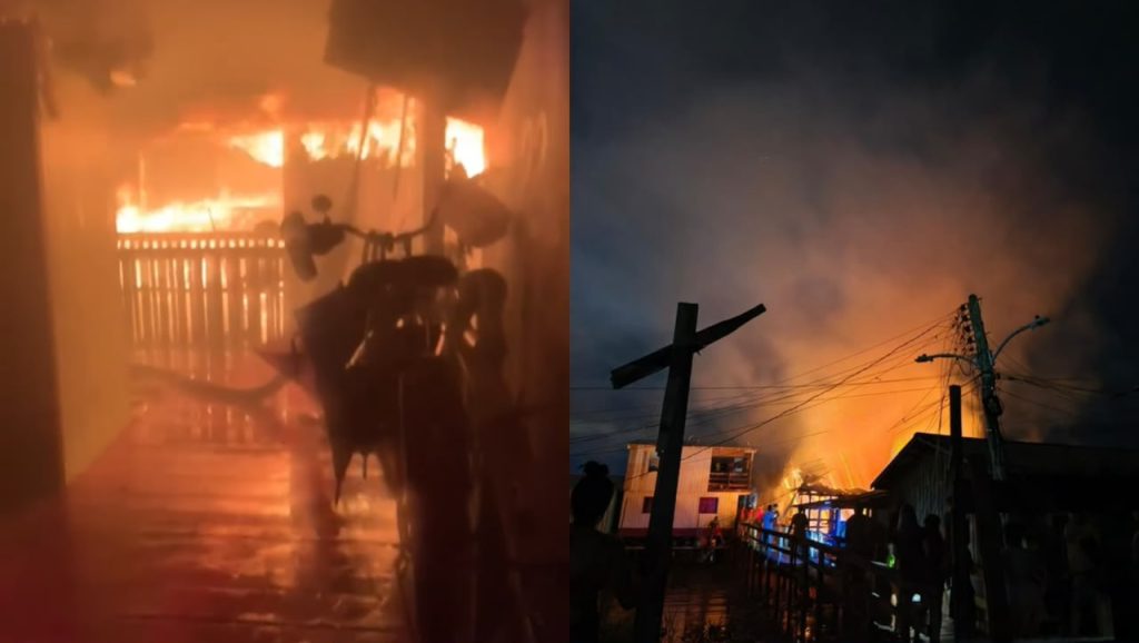 Idosa morre carbonizada em incêndio em Careiro da Várzea