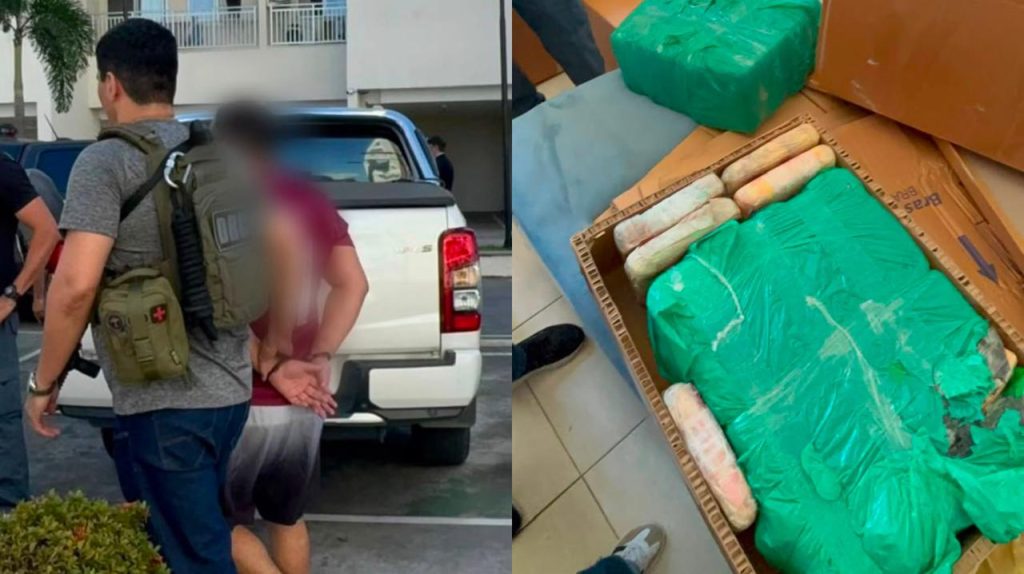 Três homens são presos ao sair de condomínio de luxo na Ponta Negra com drogas