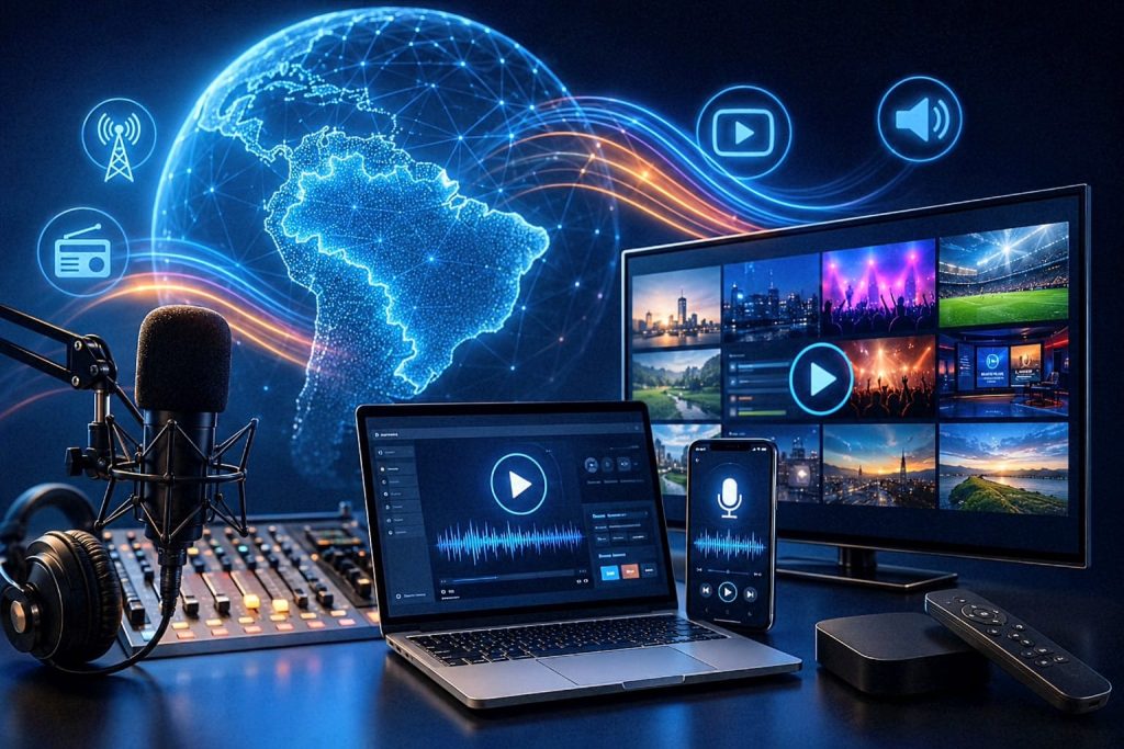 Samhost se consolida no mercado de streaming para rádios e TVs independentes