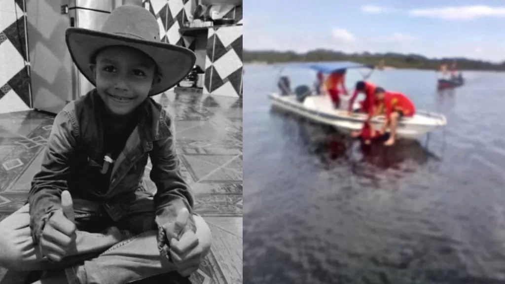 Corpo de menino de 7 anos é encontrado após naufrágio no Rio Maués-Açu