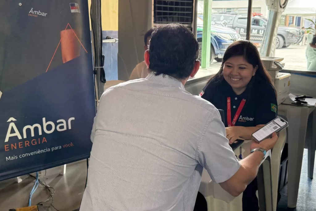 Âmbar Energia promove atendimento móvel na Feira Modelo da Compensa