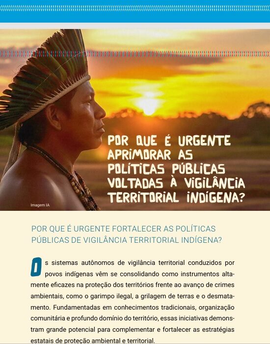 IPAM, UNODC e Itália apresentam guia estratégico para terras indígenas
