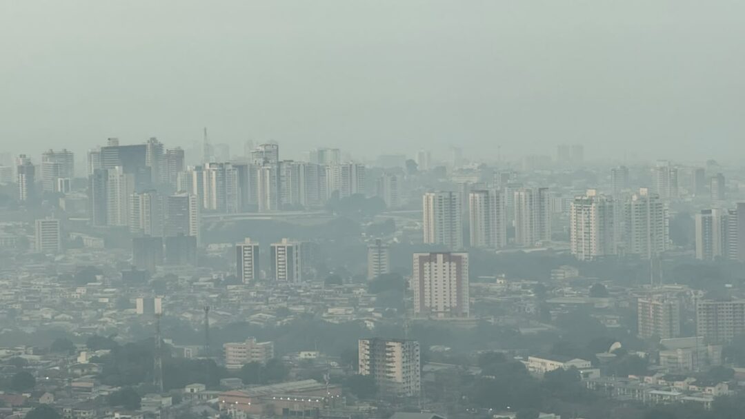 Manaus registra recorde de 38,6°C e enfrenta altos índices de poluição do ar
