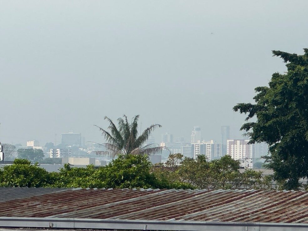 Qualidade do ar piora em Manaus com concentração de partículas finas de até 118 µg/m³